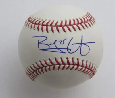 Bola de beisebol autografada OML Ryan Garko Cleveland Indians 180540 - Imagem 1 de 2