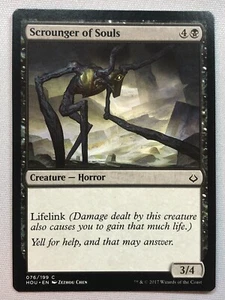 Magic The Gathering Hour of Devastation Scrounger of Souls 76 casi nuevo/muy bueno - Imagen 1 de 1