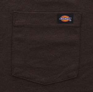 Dickies Heavy Weight Men's T-Shirt Short Sleeve Pocket Work Tee 100% Cotton