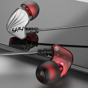 3.5mm HIFI Super Bass Headset In-Ear Earphone Stereo Earbuds Headphone Mic
