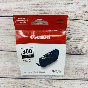 Canon 300 MBK Matte Black Standard Yield Ink Cartridge (4192C002) - New! - Picture 1 of 2