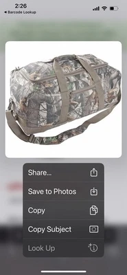 Allen Backpacks Haul'r Duffel Bag Camo Large Model: 19592.  G2 - Image 1 of 4