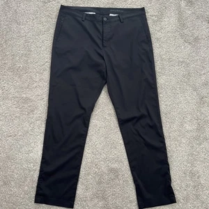 Tommy Bahama Hose 36 x 32 schwarz Stretch Chino vorne flach IslandZone Freizeit Golf - Bild 1 von 9