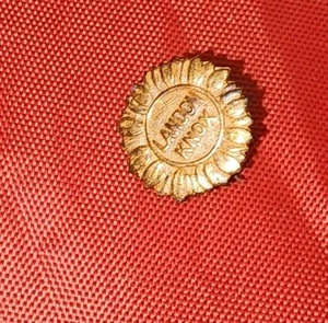 Alf Landon Frank Knox 1936 Campaña Política Pinback Campaña Botón - Imagen 1 de 3