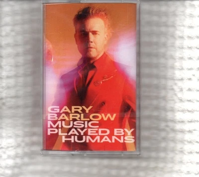 GARY BARLOW - Music Played By Humans - Cassette Tape Album **NEW** *Red Shell* - Image 1 of 2
