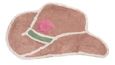 Alfombra de baño sombrero de vaquera de algodón VISTA HOME FASHIONS Home Company | NUEVA | ENVÍO GRATUITO | Foto 1 de 3
