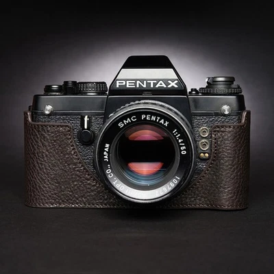 New TP Handmade Pentax LX Real Leather Half Case Camera Retro Style Insert Cover - Image 1 of 4
