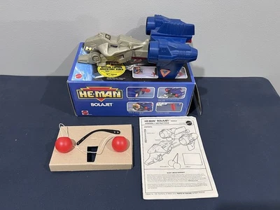 1989 年美泰 He-Man MOTU 宇宙大师 Bolajet 3534 带盒 — 第 1/4 张图片