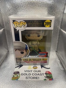 Funko Pop! Vinyl: Star Wars - Luke Skywalker Jedi Training #399 2020 Convention - Picture 1 of 6