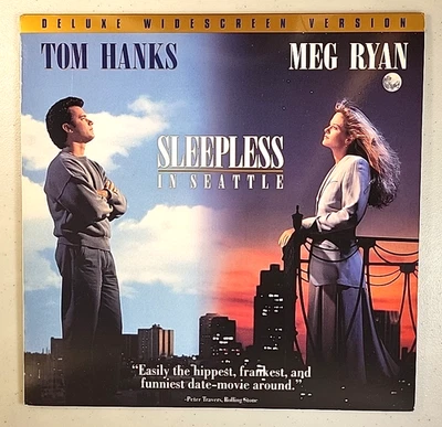 Sleepless in Seattle (Laserdisc) WIDESCREEN *LIKE NEW* Tom Hanks, Meg Ryan - Image 1 of 4
