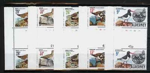 13788/ Alderney 1984 - Mi 13-17 - Seevögel - postfrisch - M€ 50,00+ - Picture 1 of 1