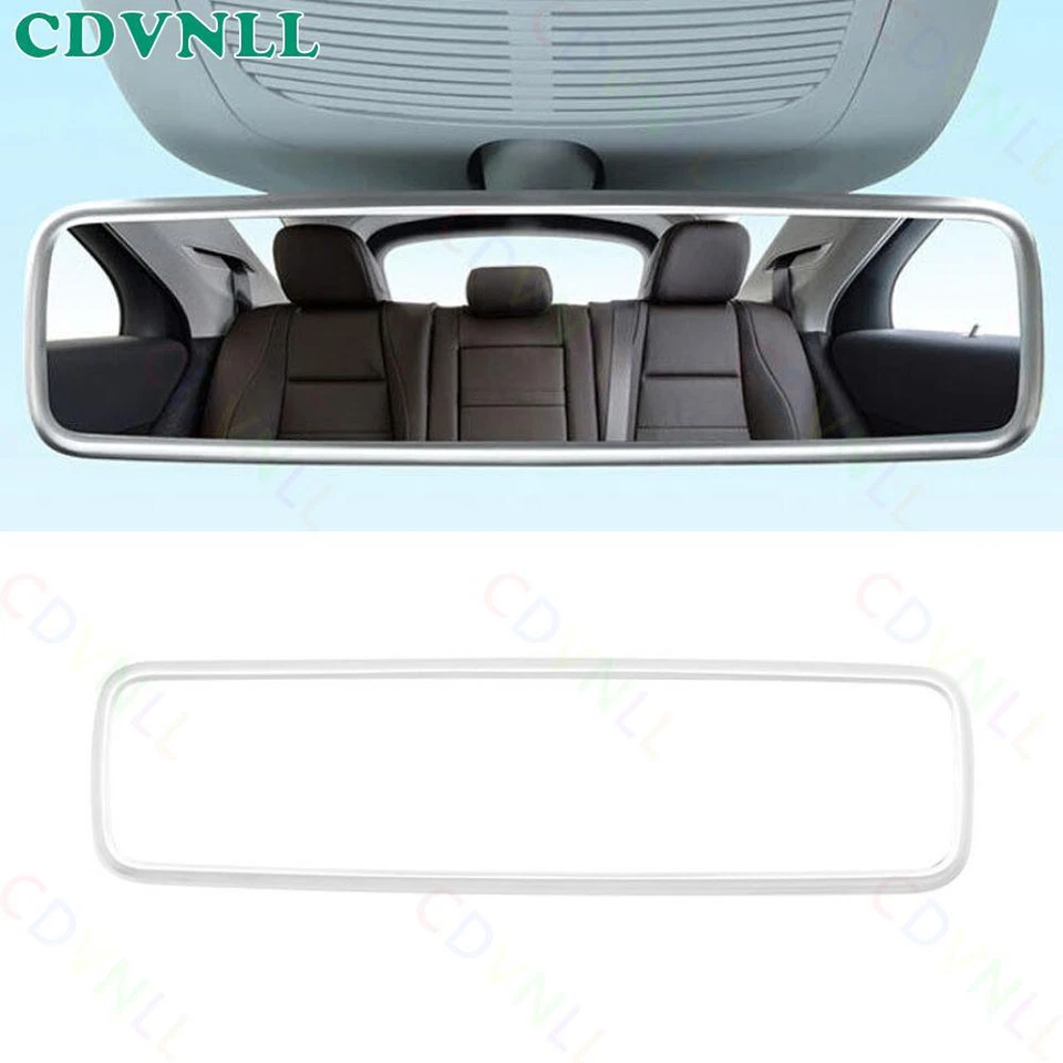 Marco de espejo retrovisor de consola media plateado mate apto para Benz Clase G 2019-2022 Foto 1 de 4