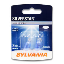 Sylvania SilverStar License Light Bulb for Daihatsu Rocky 1990-1992  Pack ih