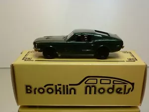 BROOKLIN 24ax FORD MUSTANG BULLIT STEVE McQUEEN 1965 - 1:43 - EXTREMELY RARE - Imagen 1 de 12