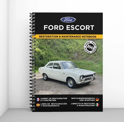 FORD ESCORT : Libretto Di Restauro E Manutenzione - CONSEGNA GRATUITA - Immagine 1 di 4