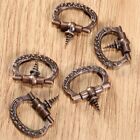 25x Antique Jewelry Box Chest Case Drawer Pull Handles Closet Drawer Ring Knobs