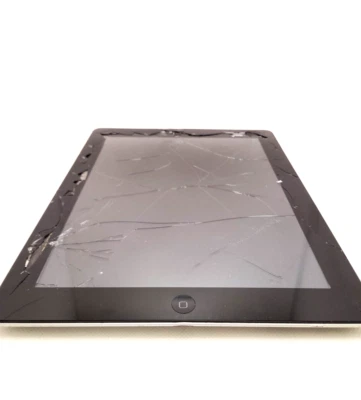 Faulty Apple iPad 4th Gen 32GB Shattered Screen Spares Repairs No Power Locked - Image 1 of 4