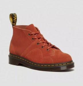 ¡NUEVO EN CAJA! Botas Mono Dr Martens Church Óxido Gamuza Tostado Talla UK 11 - Imagen 1 de 10
