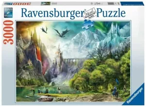 Ravensburger - Reign of Dragons 3000pc Jigsaw Puzzle - Foto 1 di 2