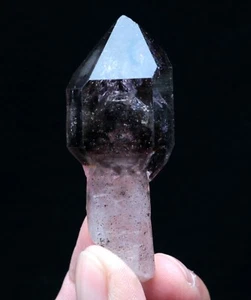 Cetro natural ""Enhydros"" amatista cuarzo aguja de hematita cristal incluye - Imagen 1 de 3