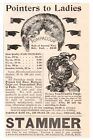 1880s Parisian Hair Co Ladies Pompadours Chicago Illinois IL Antique Print Ad