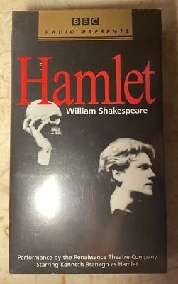 BBC Radio Hamlet William Shakespeare Cassette Set 1992 NEW - Image 1 of 4