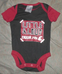 Washington State University Boys 0-3 M Snap Bottom - Picture 1 of 1