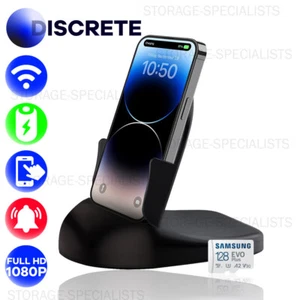 WIFI Camera Mobile Phone Charger 128GB Wireless Security Small Mini Recorder - Picture 1 of 3