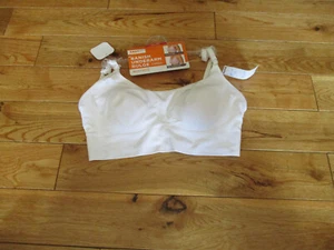 REGGISENO RIGONFIAMENTO ASCELLE BANISH SCALDAMUSCOLI NUOVO CON ETICHETTE COLORE BIANCO TAGLIA SMALL - Foto 1 di 1