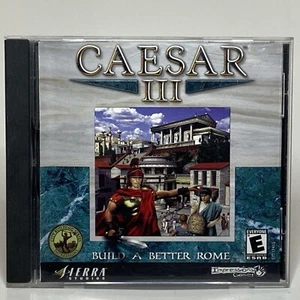Caesar III (PC, Sierra Studios, 1998) Untested. Jewel Case and Disc. - Bild 1 von 4
