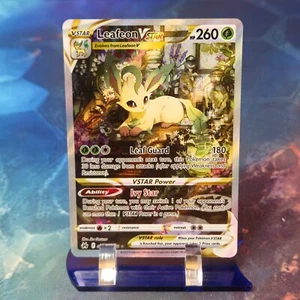 Leafeon VSTAR GG35/GG70 Crown Zenith: Galarian Gallery NM Holo Pokemon TCG - Picture 1 of 2