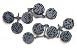Void War Bases 10x 28mm Boarding Actions Warhammer 40K Gelände Landschaft - Bild 1 von 1
