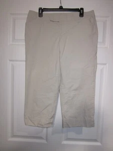 SO STRETCH TAN CAPRI PANTS, JUNIORS SIZE 15, #552M - Picture 1 of 8