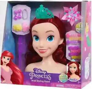 DISNEY PRINCESS BASIC ARIEL STYLING HEAD Brand New Toy Gift Kids Girls Xmas - Picture 1 of 4