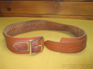 Hunter Buscadero Belt Brown Leather Model 152 Left Hand - Picture 1 of 6