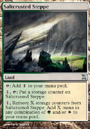 SALTCRUSTED STEPPE X4 4 4X Time Spiral MTG Magic the Gathering Cards DJMagic - Image 1 of 1