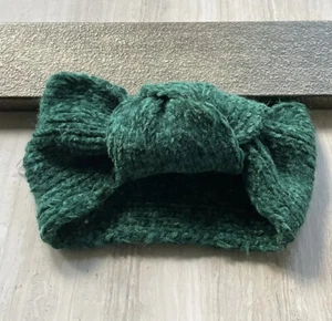 A New Day Women’s Knotted Headband Ear Warmer Dark Green - Picture 1 of 2