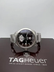 TAG Heuer Grand Carrera 40mm Brown Chocolate Dial Box Papers WAV511C.BA0900 - Picture 1 of 12