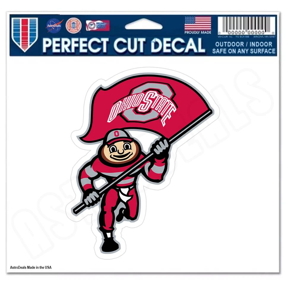 Ohio State Buckeyes Logo NCAA College Vinyl Sticker Decal *Size: 3"-12"* - Image 1 of 1