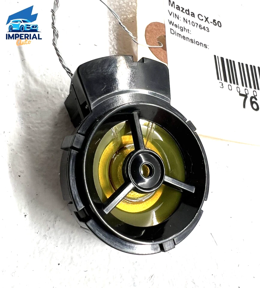 2023 MAZDA CX-50 CX-30 ПЕРЕДНЯЯ ЛЕВАЯ ИЛИ ПРАВАЯ ДВЕРЬ АУДИО ДИНАМИК ВЫСОКОЧАСТОТНЫЙ ДИНАМИК OEM - Изображение 1 из 4