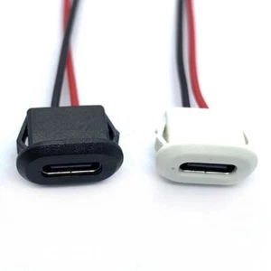 Connecteur USB Type-C femelle à 2 broches avec boucle de carte 3A charge rapide - Imagen 1 de 2