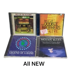 Moody Blues & Doobie Brothers LOT NEW SEALED CDs The Moody Blues Anthology - Picture 1 of 11