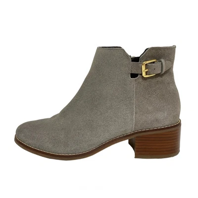 Auth COLE HAAN - Gray Suede Women's Boots - Image 1 of 4