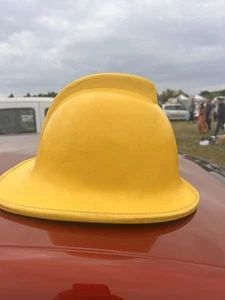 Firefighter Helmet Vintage Cork - Picture 1 of 3