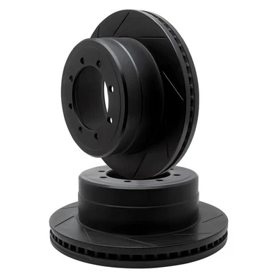 For Chevy R2500 Suburban 89-91 R1 Concepts Slotted Front Brake Rotor Set Foto 1 de 3