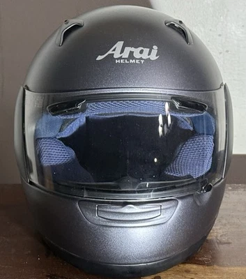 Arai Quantum II Motorcycle helmet Size medium Grey **EXCELLENT•• - Image 1 of 4