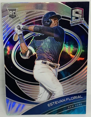 2021 Panini Spectra Estevan Florial Rookie RC 1/1 RARE Nebula New York Yankees - Image 1 of 3