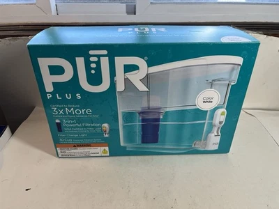Pur Plus Large 30 Cup Dispenser Water Filtration System 1 Filter Brand NEW - Image 1 of 4