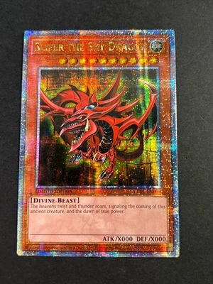 YuGiOh Slifer the Sky Dragon (Quarter Century Secret Rare) LC01-EN002 Legendary - Image 1 of 4