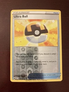 Ultra Ball 146/159 Crown Zenith Reverse Holo Pokemon TCG Card - Picture 1 of 2